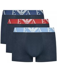 EA7 - Boxers Pack De 3 Boxers - Lyst