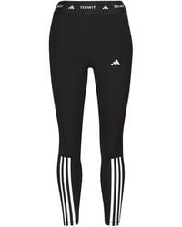 adidas - Collants Techfit 3-Stripes 7/8 Leggings - Lyst