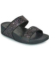 Fitflop - Sandalen Met Sleehak Lulu Glitter - Lyst