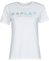 Replay - T-shirt - Lyst