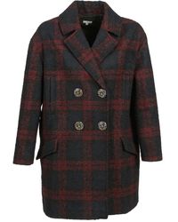 Manoush Mantel Caban Laine - Blauw