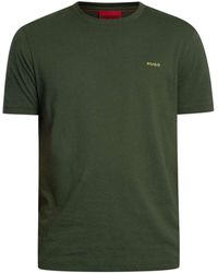 BOSS - T-Shirt Korte Mouw T-Shirt Met Dero222-Logo - Lyst