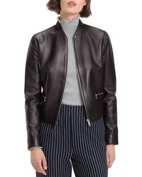 Veste en cuir femme tommy hilfiger Clearance