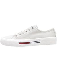 Tommy Hilfiger - Baskets basses TOMMY JEANS LACE UP CANVAS COLOR - Lyst