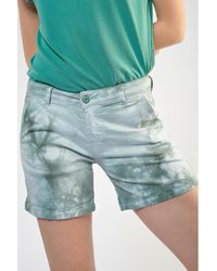Jfsydney0wtie221 Short Le Temps Des Cerises en coloris Vert Femme Vêtements Shorts Shorts fluides/cargo 