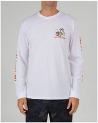 Salty Crew - T-shirt - SIESTA PREMIUM L/S TEE - Lyst