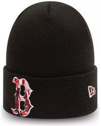 KTZ - Bonnet Camo Infill Cuff Knit Boston Sox - Lyst