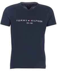 T-shirt a manica corta Tommy Hilfiger da uomo | Sconto online fino al 44% |  Lyst