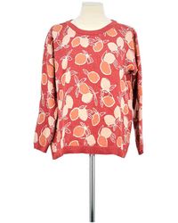 Des Petits Hauts - Pull Pull en coton orange - Lyst