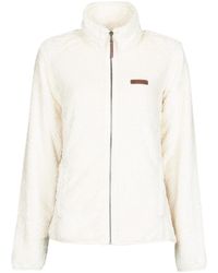 Columbia Fleece Jack Fire Side Ii Sherpa Full Zip - Wit