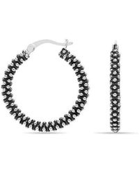 Bibei - Boucles Oreilles Bipe072-Plateado - Lyst