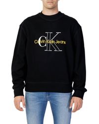 Femme Vêtements homme Articles de sport et dentraînement homme Sweats K10K107031 Sweat-shirt Calvin Klein en coloris Noir 