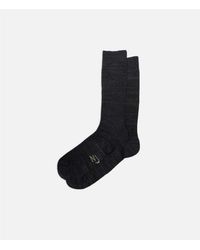 Nudie Jeans - Collants & Bas Rasmusson Rib Sock Dark - Lyst