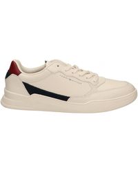 Tommy Hilfiger ELEVATED CUPSOLE Baskets - Blanc