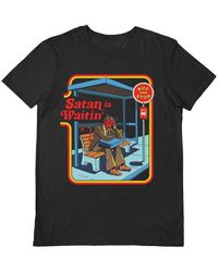 Steven Rhodes - T-shirt Satan Is Waitin' - Lyst