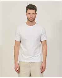 K-Way - T-shirt Adame t-shirt col rond avec logo - Lyst