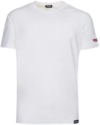 DSquared² - T-shirt T-shirt blanc s - Lyst