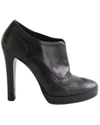 Ralph Lauren - Chaussures escarpins Talons en cuir - Lyst
