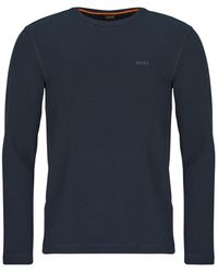 BOSS - T-Shirts A Maniche Lunghe Tempesto - Lyst