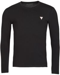 Guess - T-Shirts A Maniche Lunghe Cn Ls Core Tee - Lyst