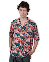 Brava Fabrics - Chemise Yeye Weller Aloha Shirt - Red - Lyst