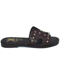 Cokketta - Sandales Plates - Lyst