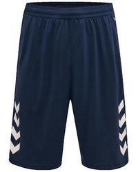 Hummel - Short Shorts HmlCORE XK Bleu Marine - Lyst
