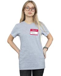 Friends - T-shirt Regina Phalange Name Tag - Lyst