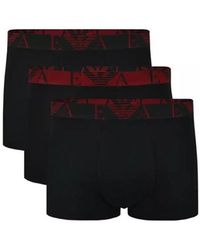 EA7 - Boxers Pack De 3 Boxers - Lyst