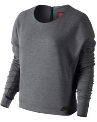 Nike - Sweat Tech Fleece Crew - 685748-091 Sweat-shirt - Lyst