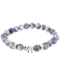 Clj Charles Le Jeune - Bracelets Bracelet Pierres éléphant - Lyst