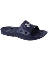 /& Badeschuhe Mules Plastique Homme Under Armour Under Armour Mens Locker III SL Dusch