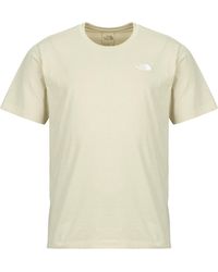 The North Face - T-Shirt Evolution Simple Dome Regular Short Sl Summit - Lyst