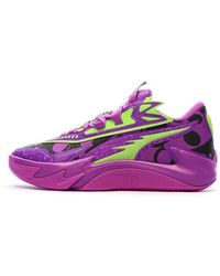 PUMA - Baskets basses Scoot Zeros Purple - Lyst