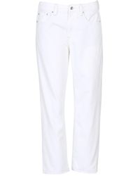 G-Star RAW Boyfriend Jeans 3301 Mid Boyfriend 7/8 - Wit