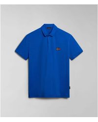 Napapijri - T-shirt EBEA 2 NP0A4HPY-B2L BLUE LAPI - Lyst