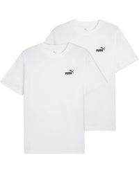 PUMA - Shirts pour homme avec logo - Col rond - ches courtes - Lyst