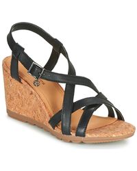 hush puppies wedge sandals uk