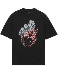 Nike - Baskets Travis Scott x Jordan Flight Graphic T-Shirt Black - Lyst