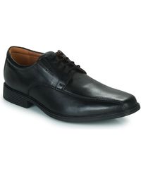Heren Schoenen voor voor Veterschoenen voor Oxford-schoenen Bespaar 69% Clarks Synthetisch 261627517 in het Zwart voor heren 