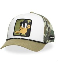 Capslab - Casquette Casquette trucker premium avec filet Looney Tunes Daffy Camo - Lyst