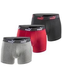 PUMA - Boxers 3 Pack - Lyst