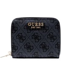 Guess - Portefeuille LAUREL II SLG SMALL ZIP AROUND SWSG74 59137 - Lyst