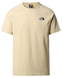 The North Face - T-shirt TEE SHIRT NORTH FACES BEIGE - GRAVEL - M - Lyst