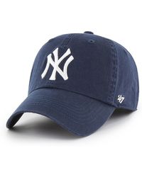 '47 - Casquette 47 CAP MLB NEW YORK YANKEES CLASSICS FRANCHISE NAVY - Lyst