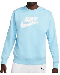 Club - Sweat-shirt - Lilas Coton Nike pour homme en coloris Violet | Lyst