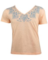 Roxy T-shirt Korte Mouw Shadow All I Can Do Top - Roze