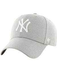 47 Brand Beanie Wintermütze UPPER New York Yankees grau 