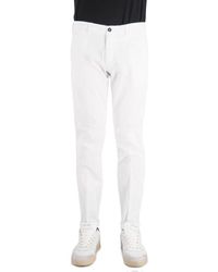 40weft - Jeans Pantalon chino blanc Lenny - Lyst