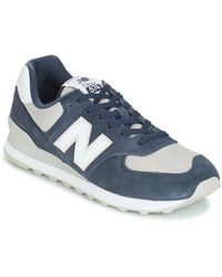 new balance wl574 blauw